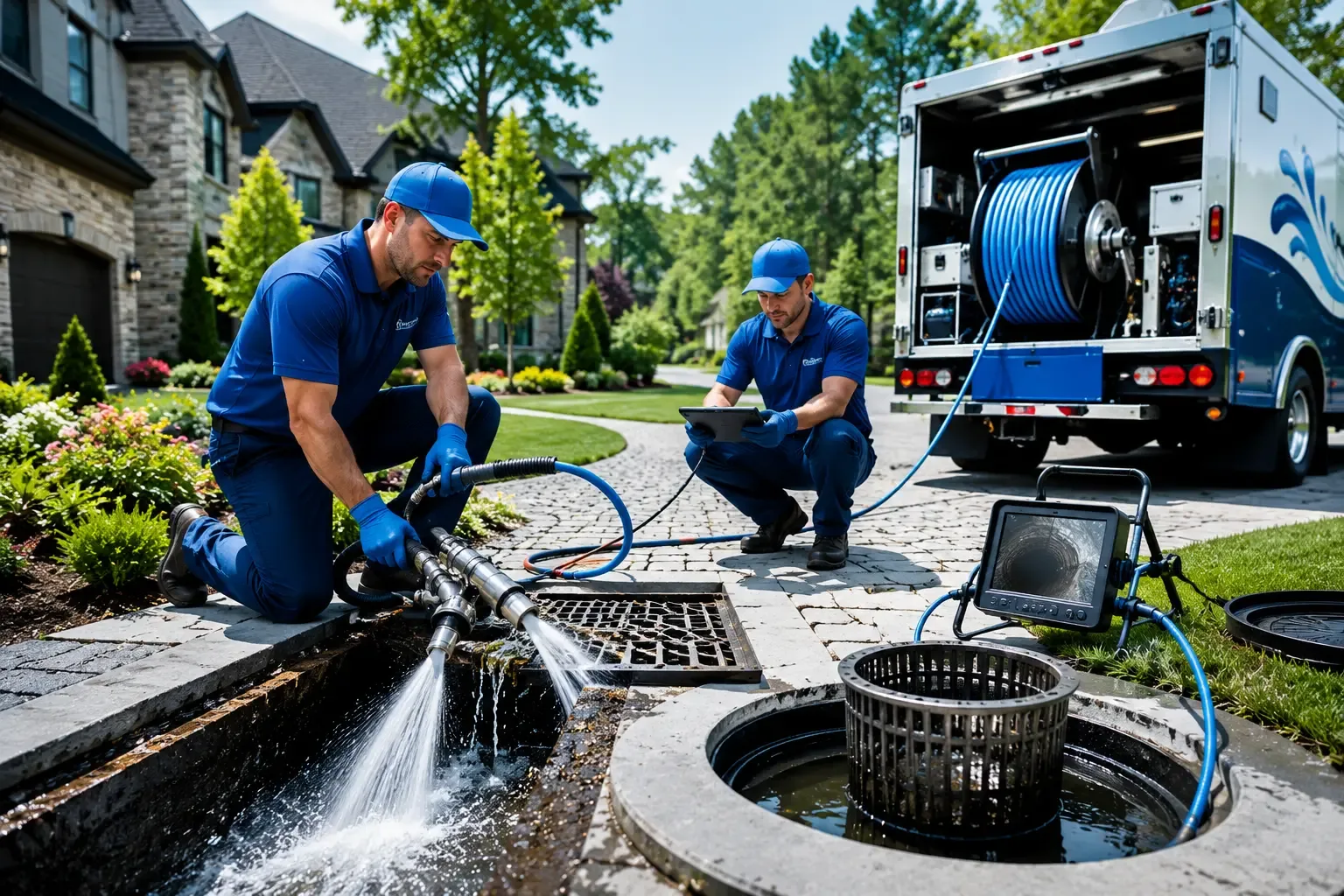 Local outdoor drain cleaning professionals in Creston, NC