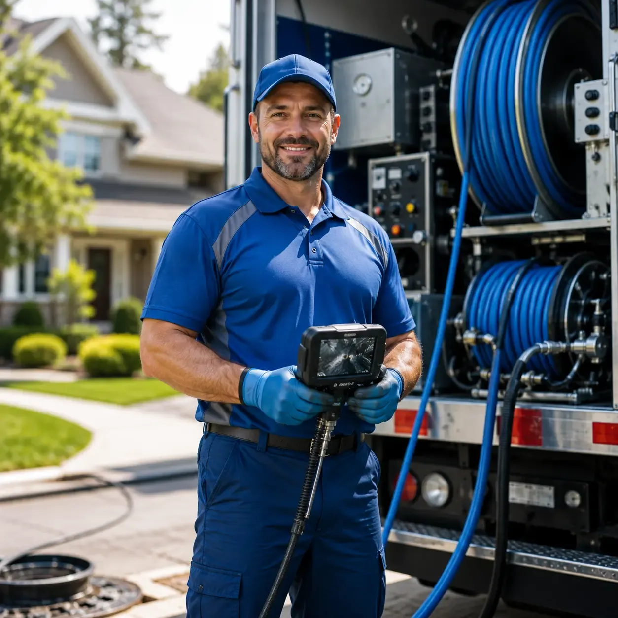 Local outdoor drain cleaning specialists in Creston, NC
